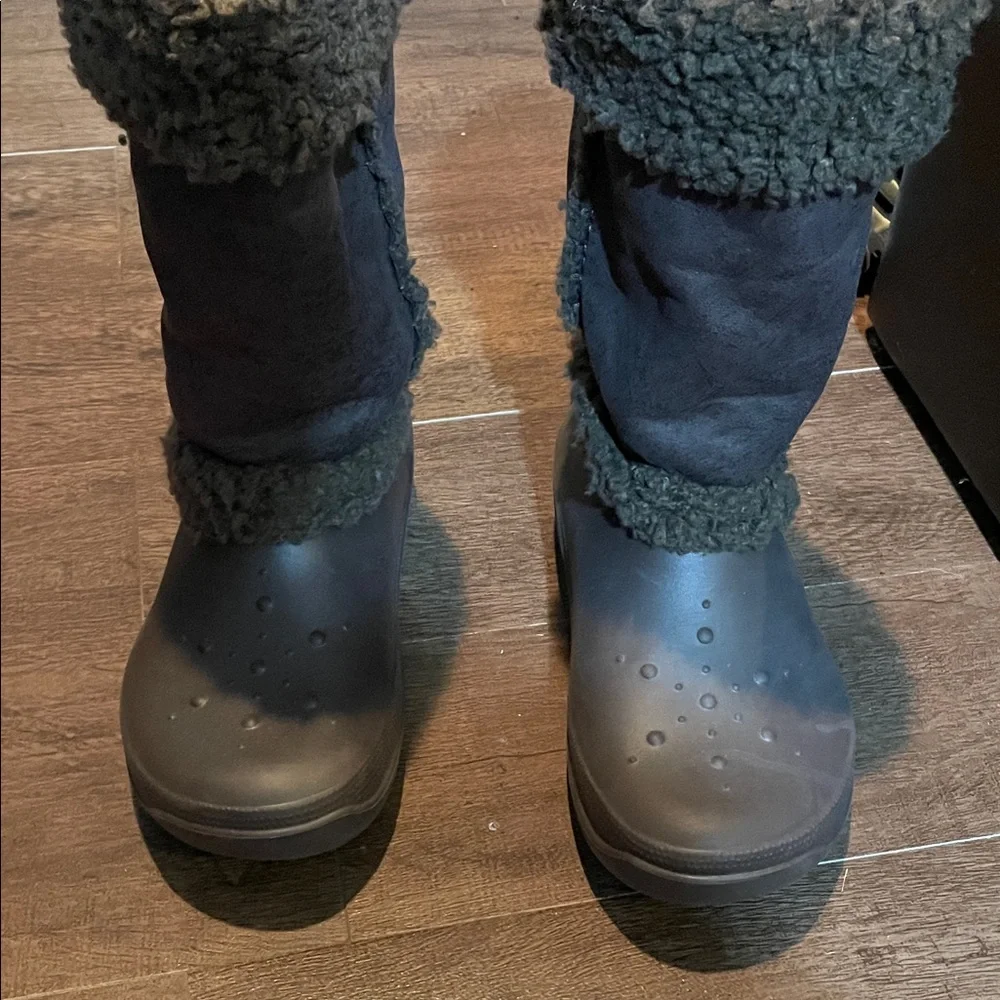 CROCS Dark brown Winter Boots - Picture 3 of 3